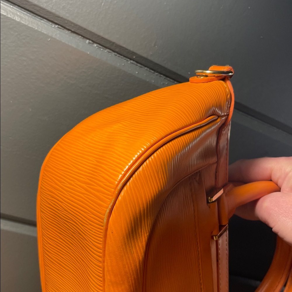 Louis Vuitton Vintage Marc Jacobs Era Dhanura Danura Orange Epi Leather Bag ! - Picture 5 of 14